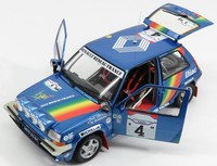 Renault 5 R5 Supercinq Gt Turbo #4 Cote Ivoire 1990 Oreille Norev 185199 1:18