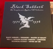 Black Sabbath CD Box Hardrock Metal kein Viny...