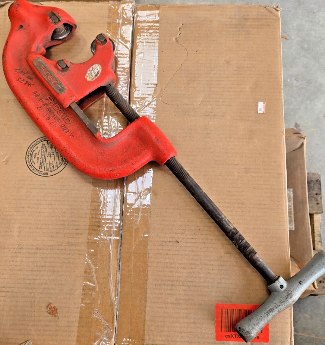 RIDGID 4 in Maximum Pipe Pipe Cutters for sale | eBay