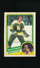 1984-85 OPC #108 Harold Snepsts * Defense * Minnesota North Stars * EX-MT/NM *