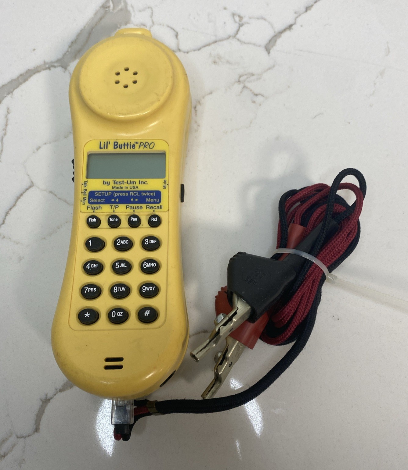 Lil’ Buttie Pro LB220 Lineman Telephone Test Set Untested As‑Is