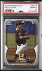 2023 BOWMAN DRAFT CHROME #BDC14 PAUL SKENES ROOKIE RC PSA 10