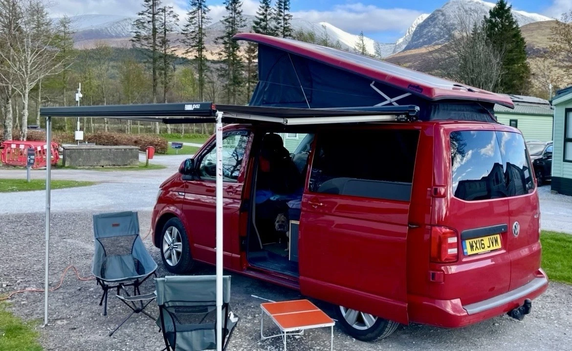 2016 VW T6 Camper 90k Miles Cambelt Just Done Solar Skyline Pop Top