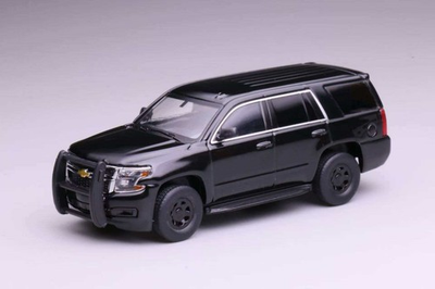 #ad 596 1:64 Black 2015 Chevrolet Tahoe State Police SUV Model Diecast Collect Car $19.99