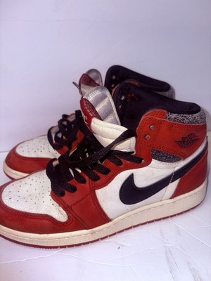 Nike Air Jordan 1 Retro High OG Chicago Lost and Found 7Y GS FD1437-612 B73