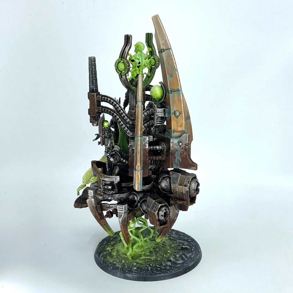 Necron Szarekh The Silent King - Necrons - Painted - Warhammer 40k - Image 4 of 4
