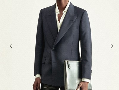 Dunhill Kensington Fit Mohair-Wool Jacket, Size 50 (L)