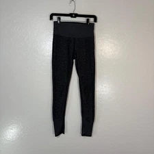 Alo Yoga Leggings Womens Small Gray High Waist Seamless Stretch Gym Pants