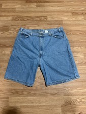 Vintage Levi's 550 Orange Tab Jean Shorts Jorts Men Size 42 Blue Made In USA