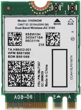 Scheda Wireless 802.11AC, Scheda Di Rete NGFF / M2 Dual Band 3165NGW per Lenovo 