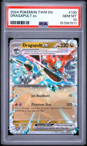 Dragapult ex graded PSA 10 for sale on eBay