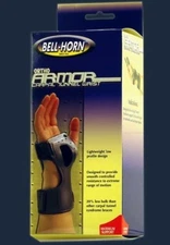DJO Bell-Horn Ortho Armor Carpal Tunnel Wrist Right Hand (Size: S) Black