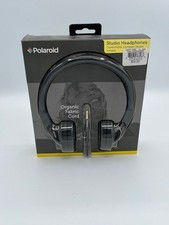 Polaroid  Studio Headphones NIB Organic Fiber...