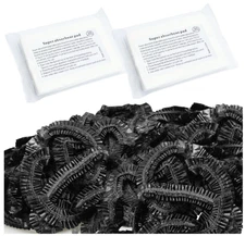 BlueSnail Travel Potty Liners, 40 Count Refill Bags with Absorbent Pad – Ebony