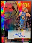 2024-25 MIKAL BRIDGES 2/10 AUTO PANINI PHOTOGENIC BURST RATE AUTOGRAPHS