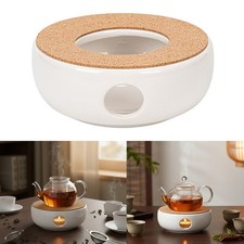 Round Ceramic Teapot Warmer Hollow Ceramic Teapot Heater Heat Resistant AU