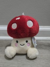 Aurora Palm Pal Magical Amanita Mushroom Plush 5   NWT Kawaii Cottage Core