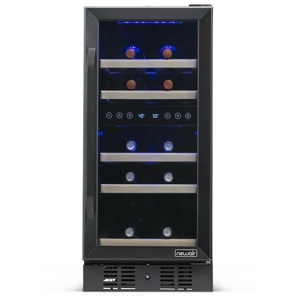 NewAir 15” Built-in 29 Bottle Dual Zone Compressor Wine Fridge
Opens in a new window or tab