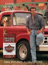 AN AD FROM AN ISSUE OF PLAYBOY FOR SWISHER SWEETS