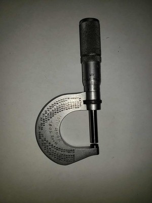 Starrett No. 230 Outside Micrometer 0 1  USA Made   Machinist Tool