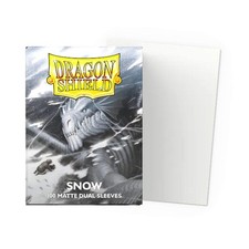 Dragon Shield Matte DUAL 100 Sleeves - Bustine Protettive SNOW Magic Pokemon