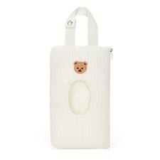 Quilted Baby Wipe Holder Quilted Wipe Pouch Portable Hanging Floral Wet Wipes...