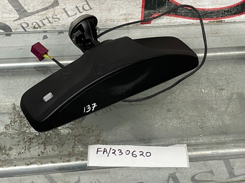 MERCEDES BENZ W167 GLE INTERIOR REAR VIEW MIRROR A1678100306 BLACK - Picture 2 of 4