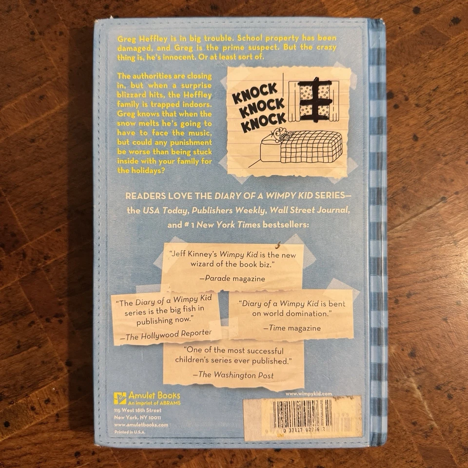 Diary of a Wimpy Kid # 6 : Cabin Fever by Jeff Kinney (2011, Hardcover) - Image 2 of 2