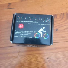Activ Lites!! BIKE WHEEL LIGHTS!! BATTERIES ARE INCLUDED!!