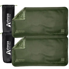 Gel Ice Packs 2Pcs 5x10in Reusable Flexible Hot Cold Pads for Injury Pain Relief