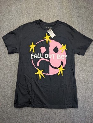 Rue 21 Black Graphic Tee Fall Out Boy Size Medium Ships Same Day*