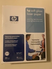 Lot Of 2 HP Presentation Laser Paper 8.5" x 11 Total 400 Sheets 32 lb.95 Bright 