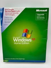 Microsoft Windows XP Home Edition Upgrade Boxed Retail Version 2002 SP2 Original