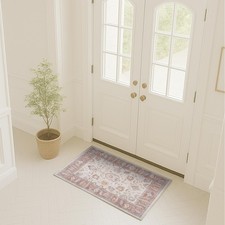 Fame Rugs Brown Modern Oushak Rug 2x3 Vintage...
