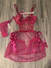 Victorias Secret wicked Glinda shimmer Sexy P...