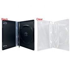 STANDARD Triple 3 Disc DVD Cases 14MM 3 DVD Lot
