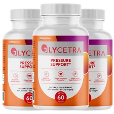Glycetra Advanced Glycogen Dietary Supplement  - 3 Bottles
