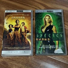 SAHARA, SPECIES PSP UMD VIDEO Region 1 Movie Bundle Penelope Cruz