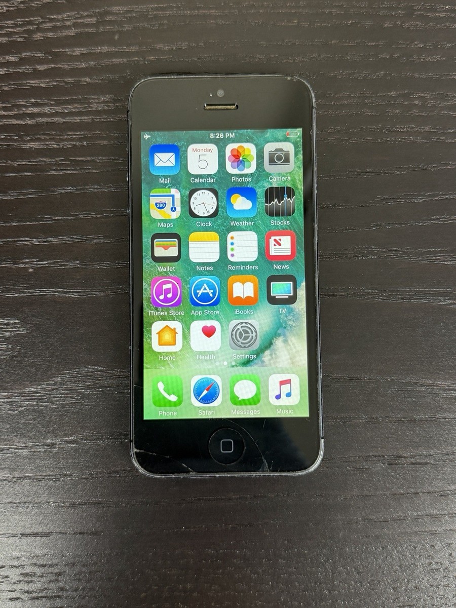 Apple iPhone 5 - 16 GB - Black & Slate (Unlocked) for sale online
