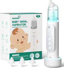 Nasal Aspirator for Baby, Upgraded 5 Suction Levels Baby Nose Sucker, IPX7 Water