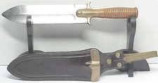 Indian Wars - Model 1880 U.S. ARMY SPRINGFIELD HUNTING KNIFE & SCABBARD
