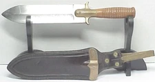 Indian Wars - Model 1880 U.S. ARMY SPRINGFIELD HUNTING KNIFE & SCABBARD