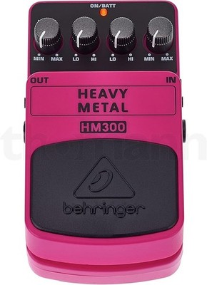 Neu UK Behringer ULTRA METAL UM300 Heavy Metal Verzerrungseffektpedal