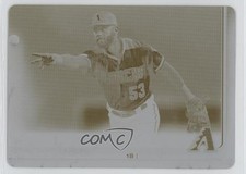 2019 Topps Update Printing Plate Yellow 1/1 Christian Walker #US18 13iq