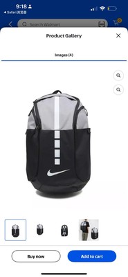 Nike Hoops Elite Pro Backpack Cement Grey White Black BA5554-012 Brand New
