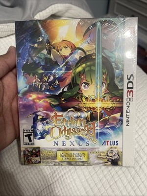 Etrian Odyssey Nexus -- Launch Edition (Nintendo 3DS, 2019)