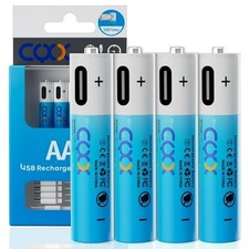 High Power 1.5V Rechargeable Battery AAA Battery / AA Battery USB-C