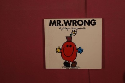 388821 Roger Hargreaves MR. WRONG Price Stern Sloan