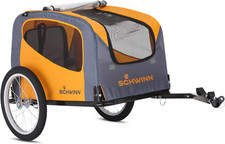 13-SC315 Rascal Bike Pet Trailer, for Small and Large Dogs, Lightweight, Tow wit