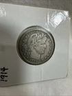 Nice 1914 Barber Silver Quarter 25C FULL LIBERTY